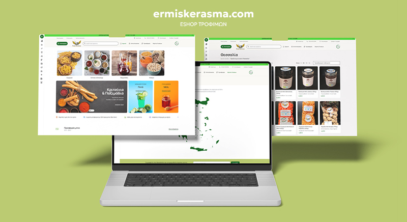 ERMISKERASMA MOCKUP Αρχική