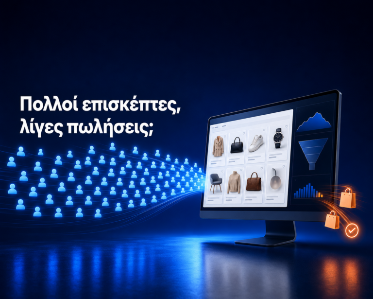 Πολλοί επισκέπτες αλλά λίγες πωλήσεις στο e-shop Τι φταίει και πώς θα το διορθώσετε